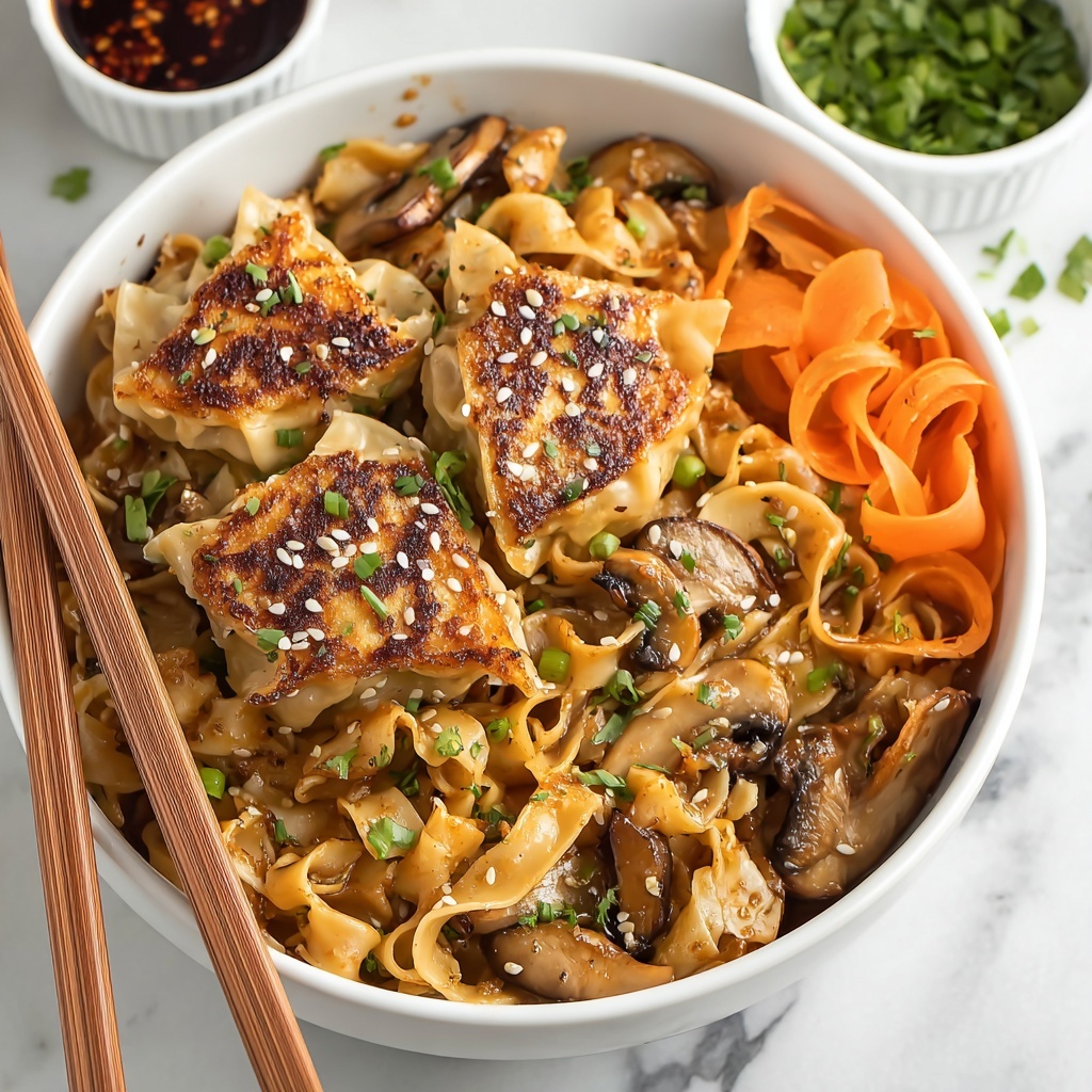 Potsticker Noodle Bowls Recipe - Recipe Image