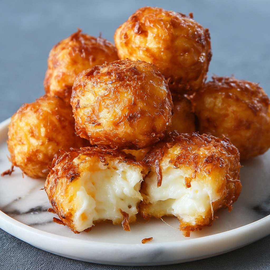 Mashed Potato Cheese Puffs Recipe - Recipe Image