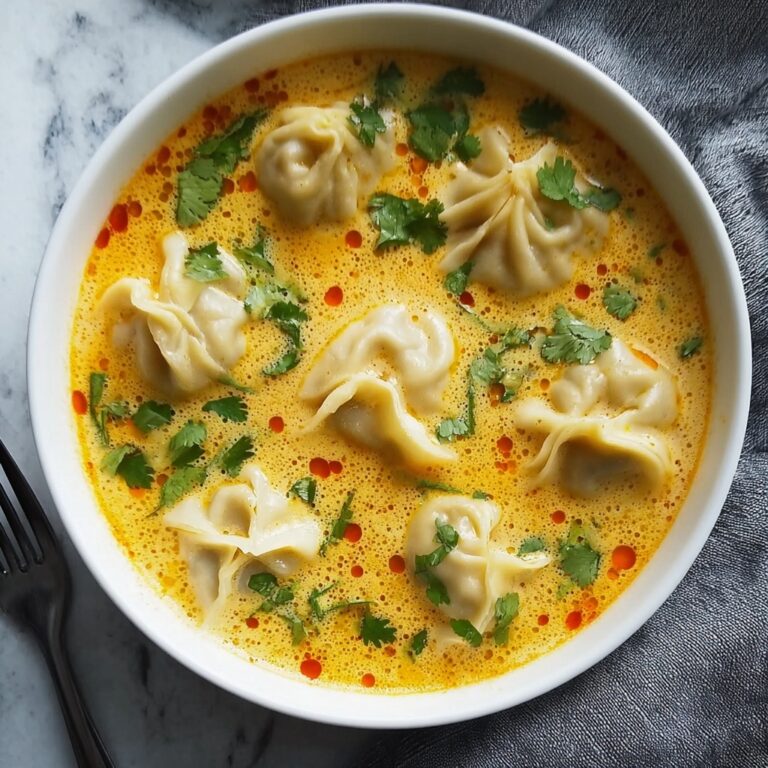 Thai Coconut Curry Dumpling Soup Recipe
