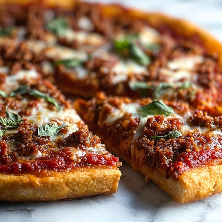 Chicago-Style Deep Dish Pizza Recipe