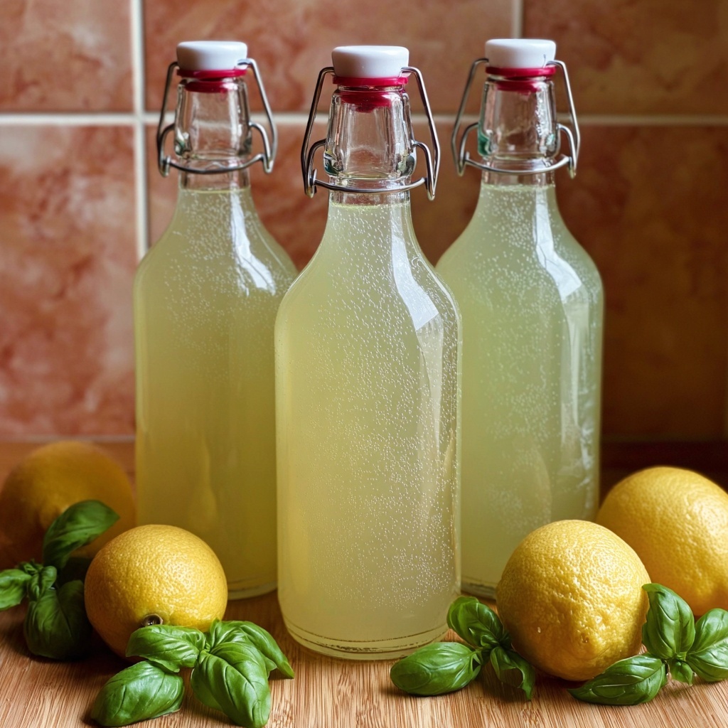 Basil Lemonade Drink: Refreshing Summer Recipe - Recipe Image