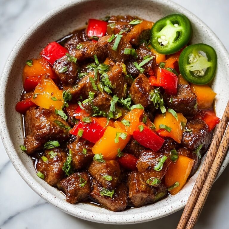 Jalapeno Chicken with Bell Peppers Recipe