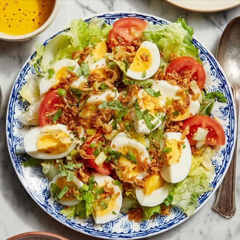 Crispy Egg Salad with Chickpeas and Fresh Herbs Recipe