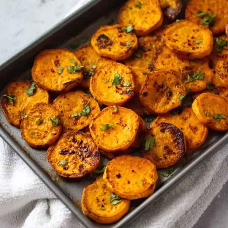 Melting Sweet Potatoes with Cinnamon, Garlic, and Broth Recipe
