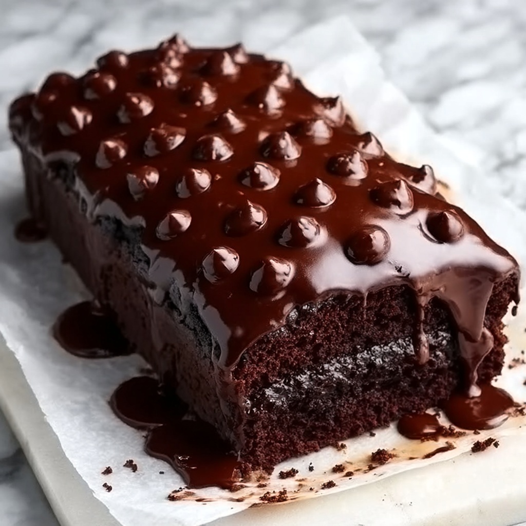 Hot Fudge Brownie Bread Recipe - Recipe Image
