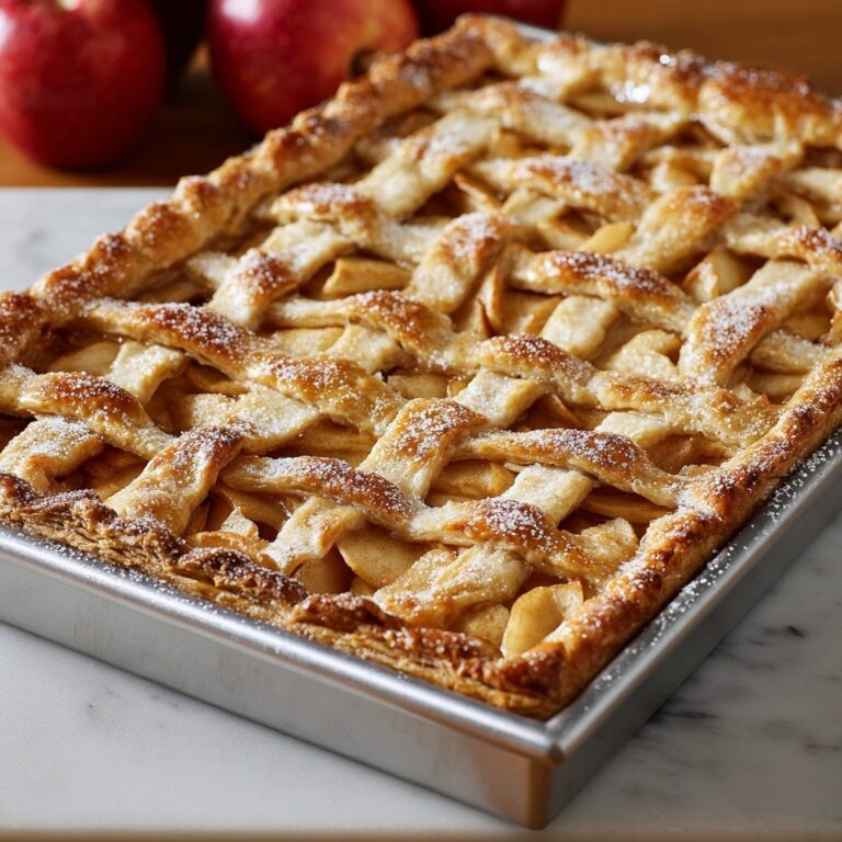 Apple Slab Pie Recipe