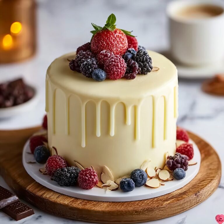 White Chocolate Cake Gluten-Free Recipe
