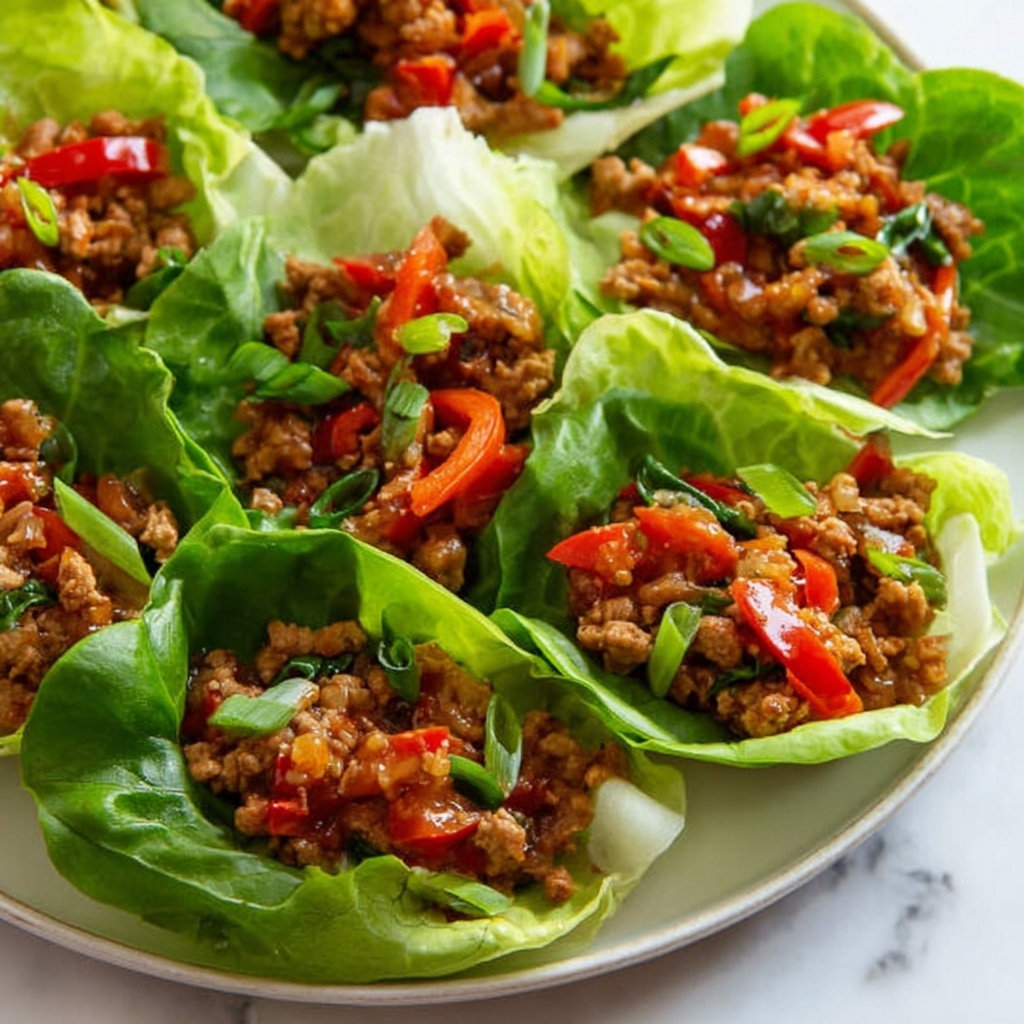 Turkey Lettuce Wraps Recipe - Recipe Image