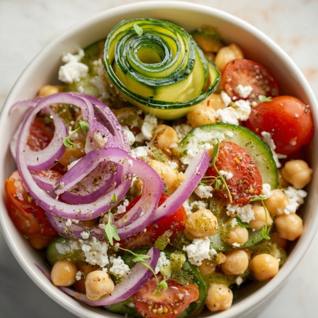 Mediterranean Chickpea Veggie Bowl: 7 Flavorful Reasons to Love Recipe - Recipe Image