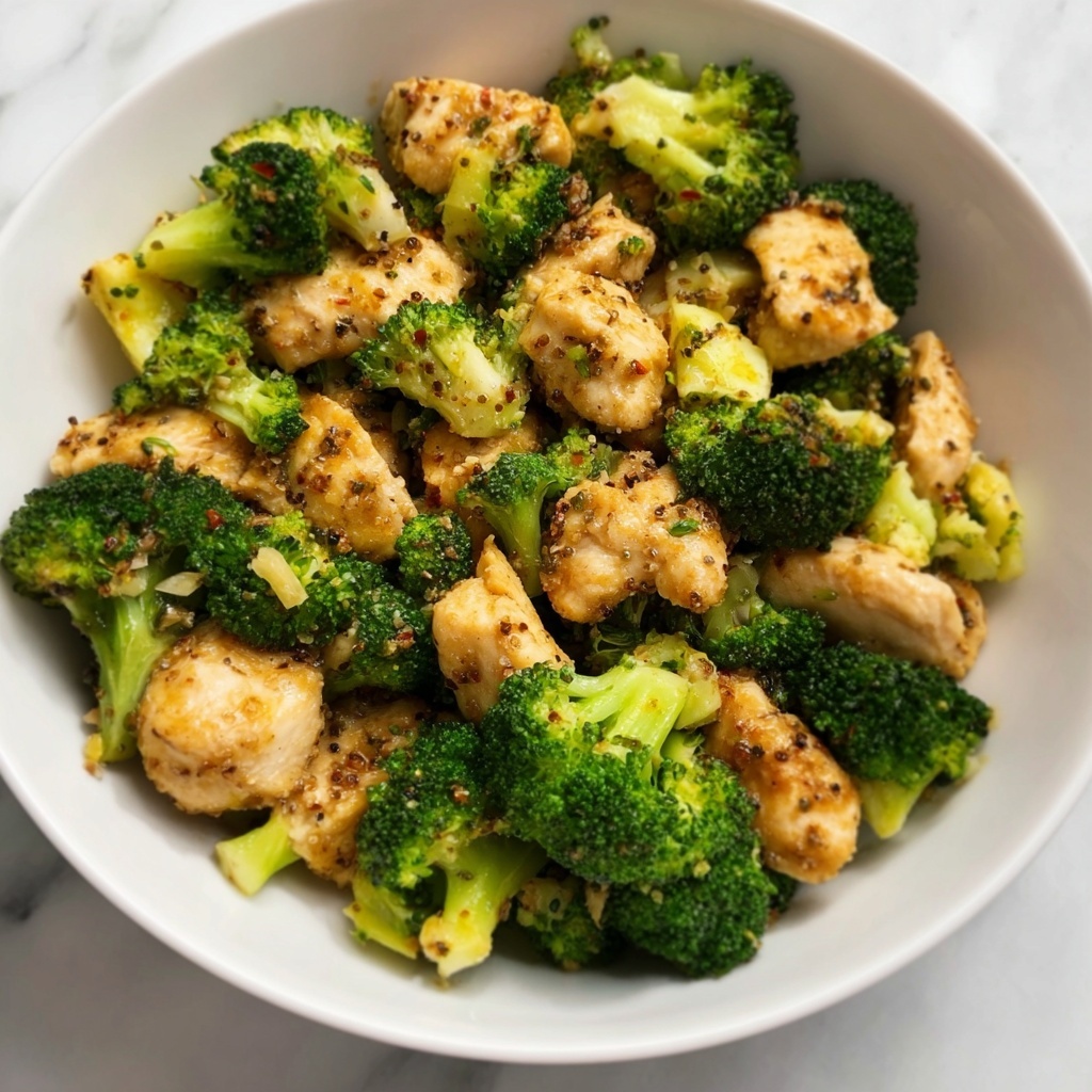 Lemon Garlic Chicken & Broccoli Skillet: 25-Minute Delight Recipe - Recipe Image