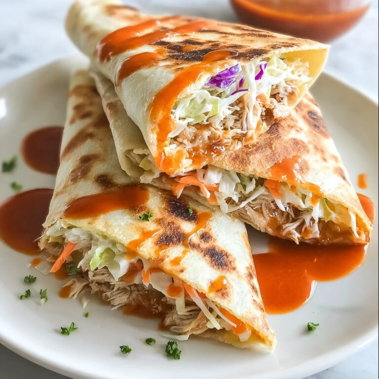 BBQ Chicken Coleslaw Wraps Recipe