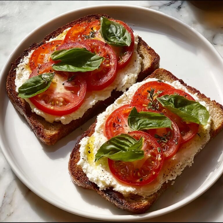 Ricotta Tomato Sourdough Toast: 5 Fresh Flavor Boosts Recipe