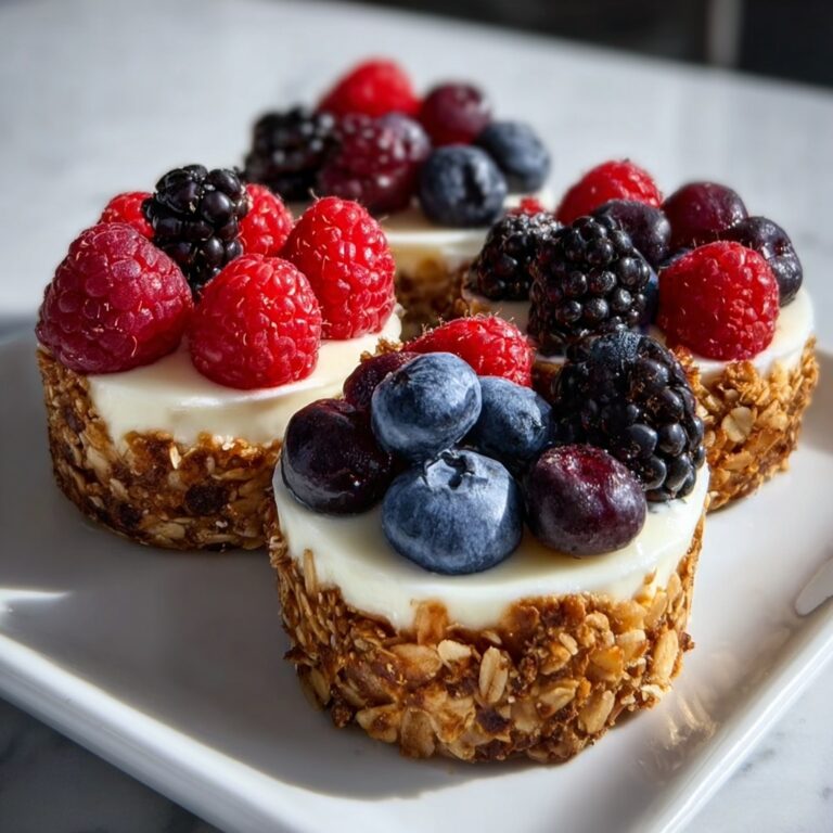 Frozen Yogurt Granola Cups Recipe
