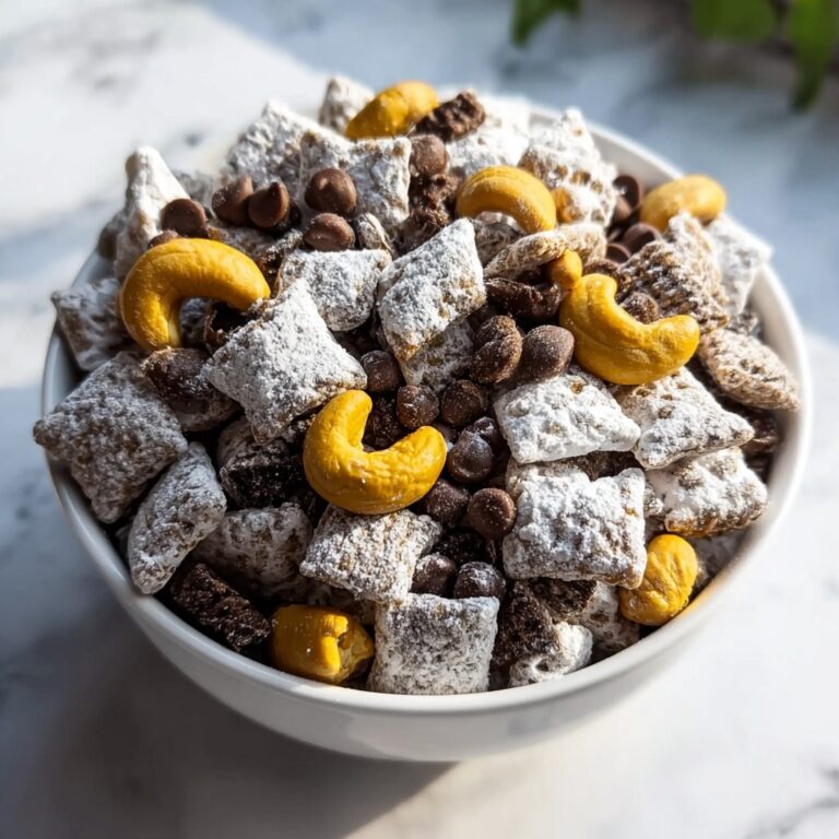 Vanilla Pudding Muddy Buddies (No Peanut Butter) Recipe