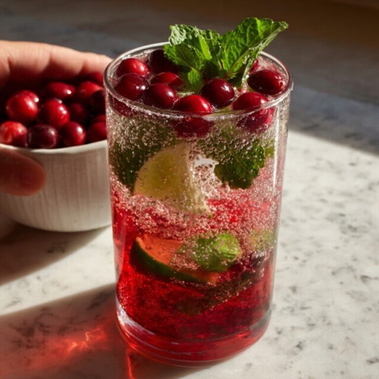 Christmas Cranberry Sparkler Recipe