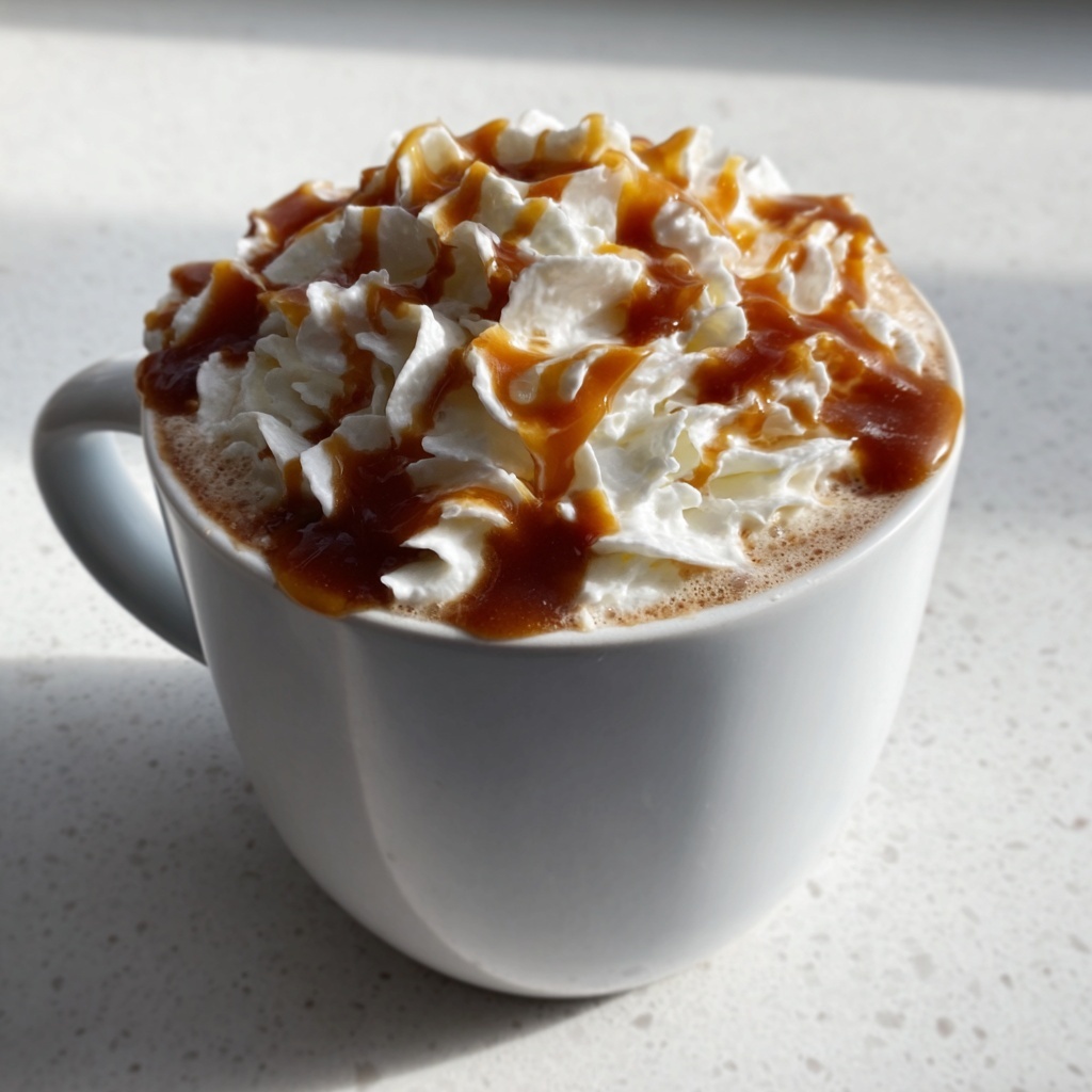 Christmas Caramel Latte: 5 Steps to Joyful Sipping Recipe - Recipe Image