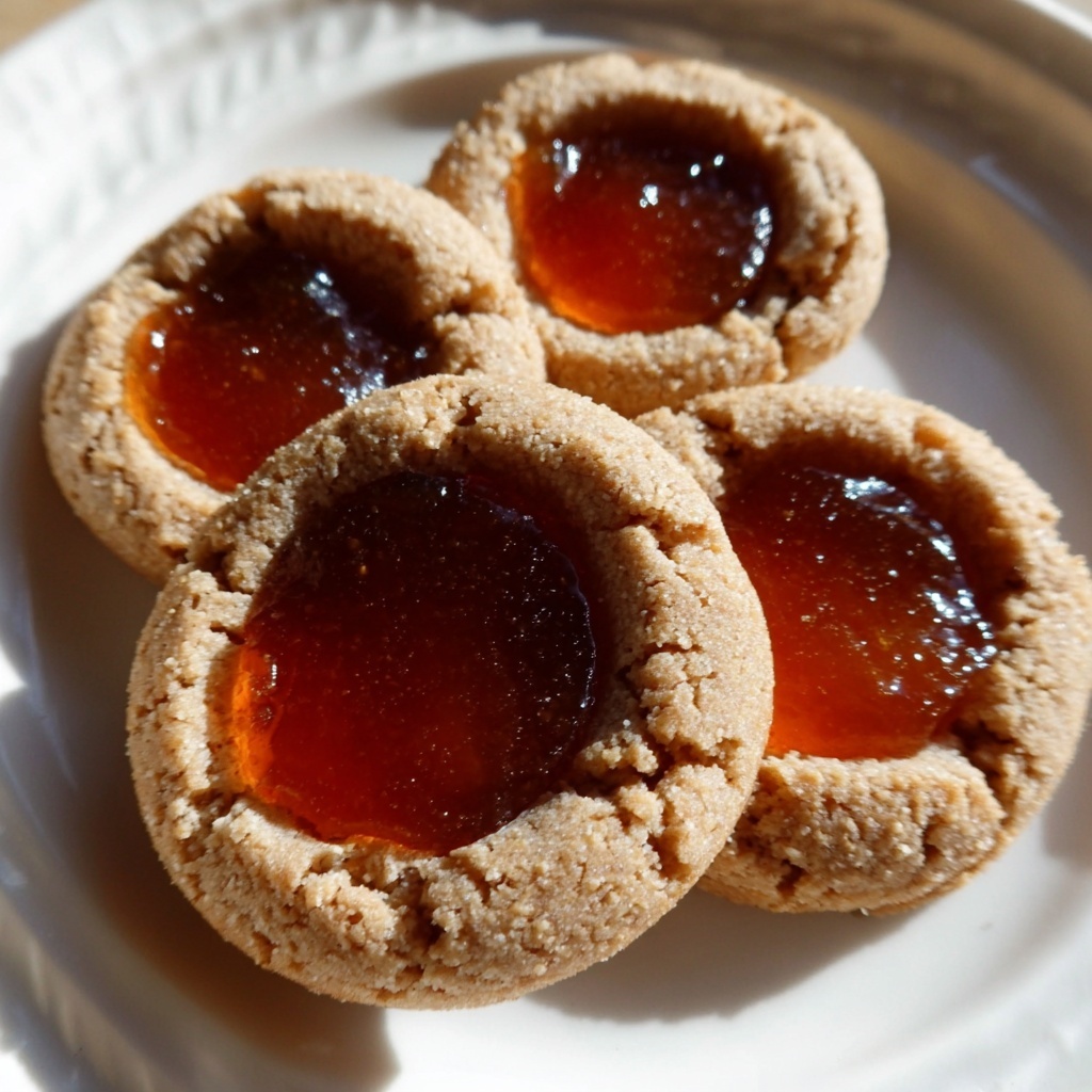 Christmas Caramel Thumbprint Cookies: 7 Joyful Bites Recipe - Recipe Image