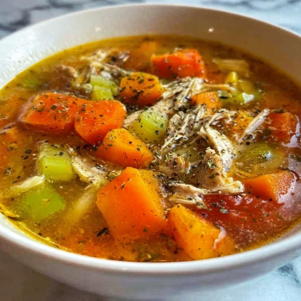 Instant Pot Chicken Vegetable Soup Recipe - Recipe Image