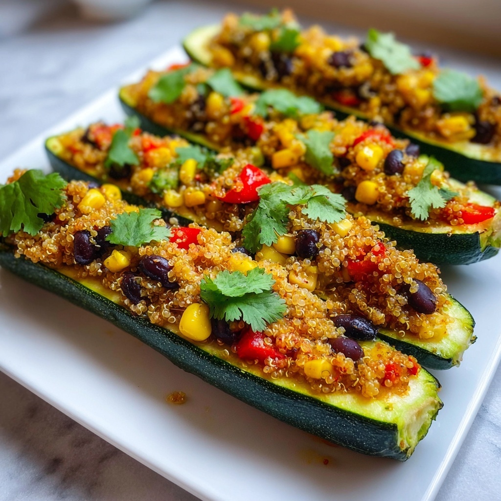 Vegan Stuffed Zucchini: 7 Comforting & Flavorful Variations Recipe - Recipe Image