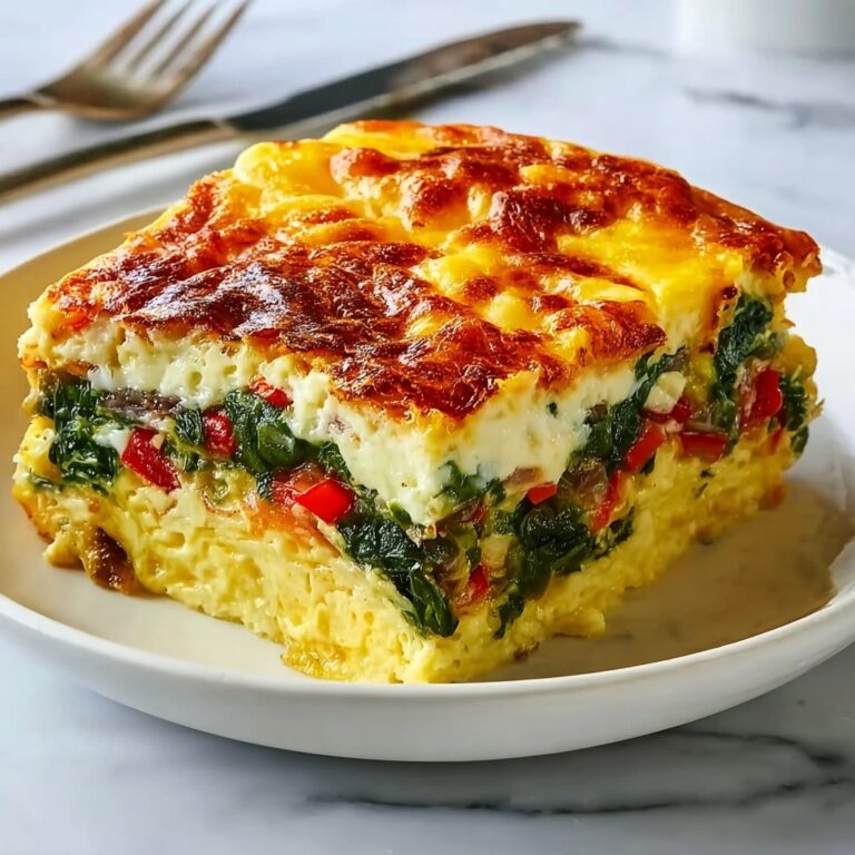 Veggie Loaded Breakfast Casserole for Energizing Mornings Recipe