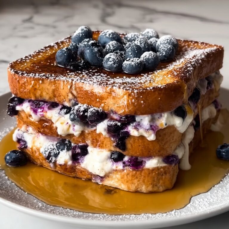 Blueberry Cream Cheese French Toast Casserole Recipe