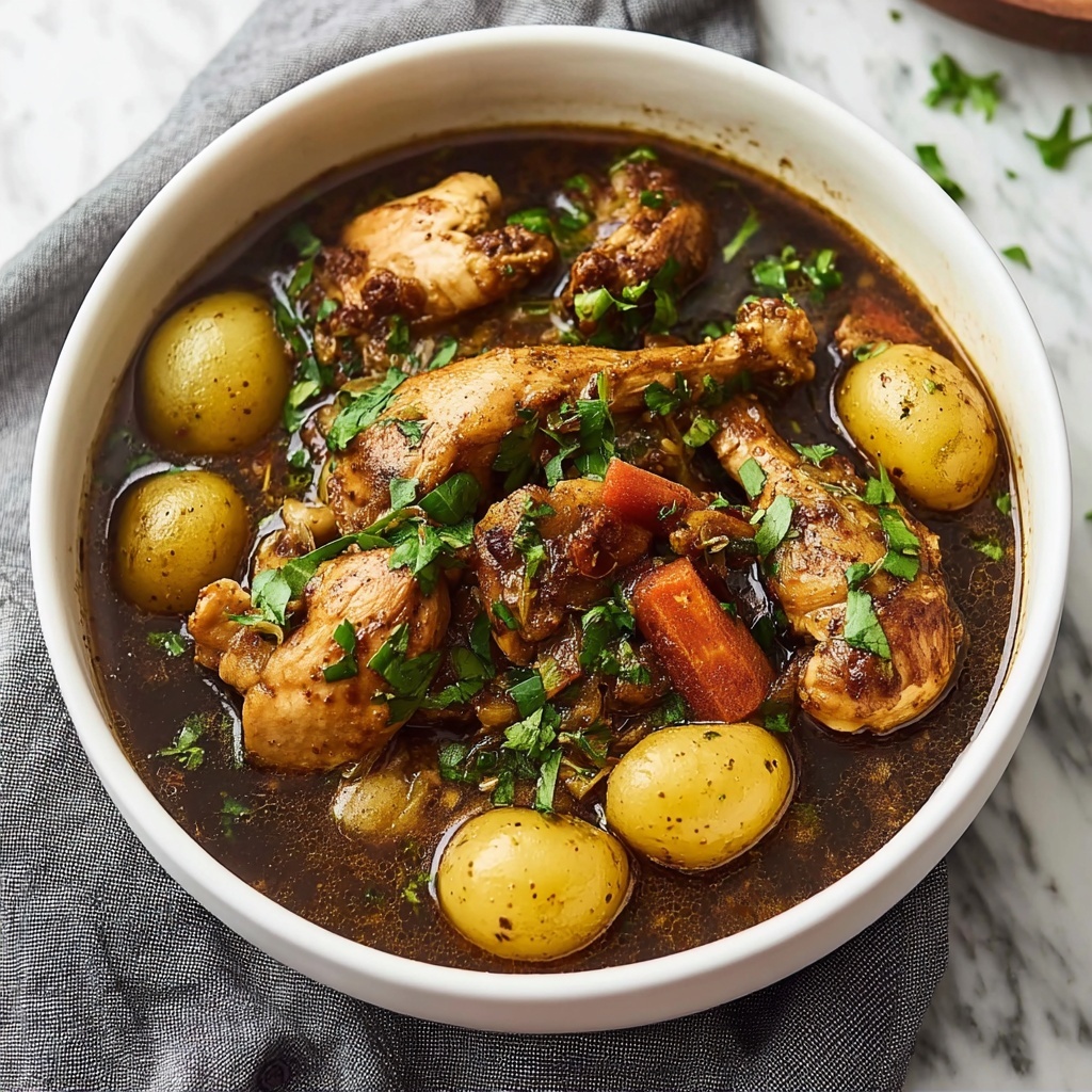 Savory Chinese Chicken and Potato Stew in 30 Minutes Recipe - Recipe Image