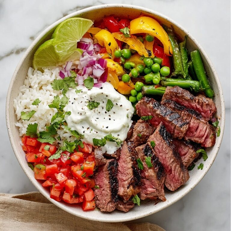 High-Protein Steak Fajita Bowl Recipe