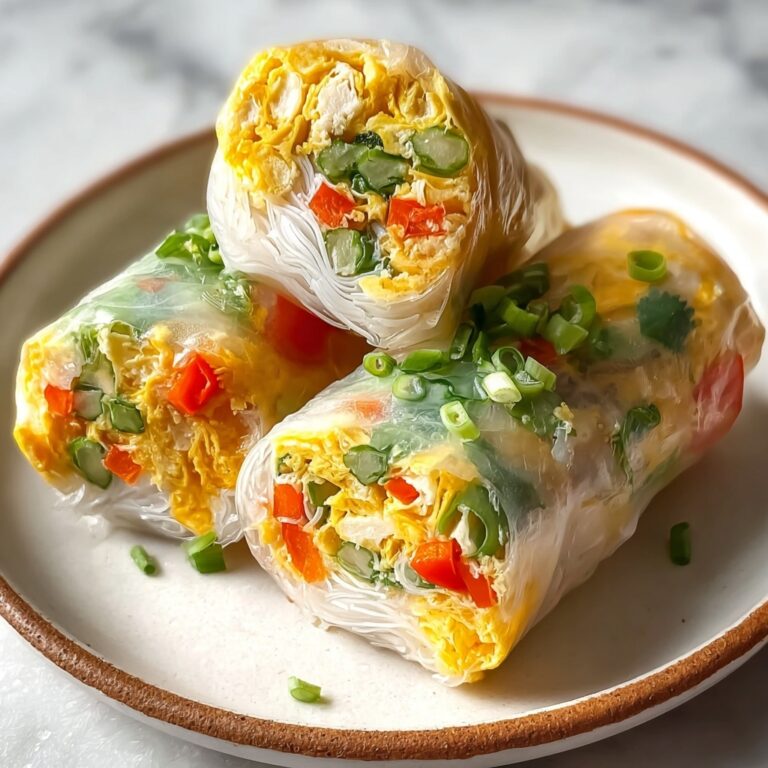 Rice Paper Egg Cheese Wraps Recipe