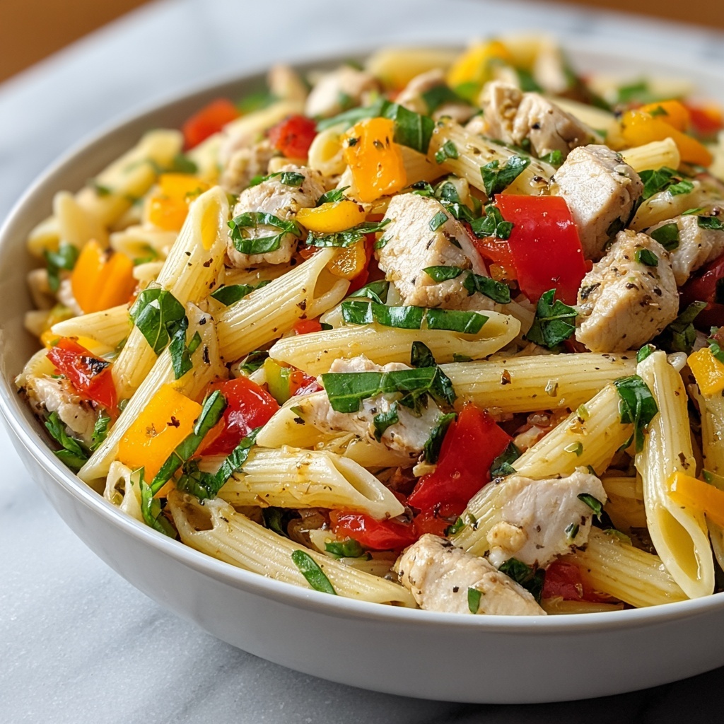 Protein-Packed Chicken Pasta Salad Recipe - Recipe Image