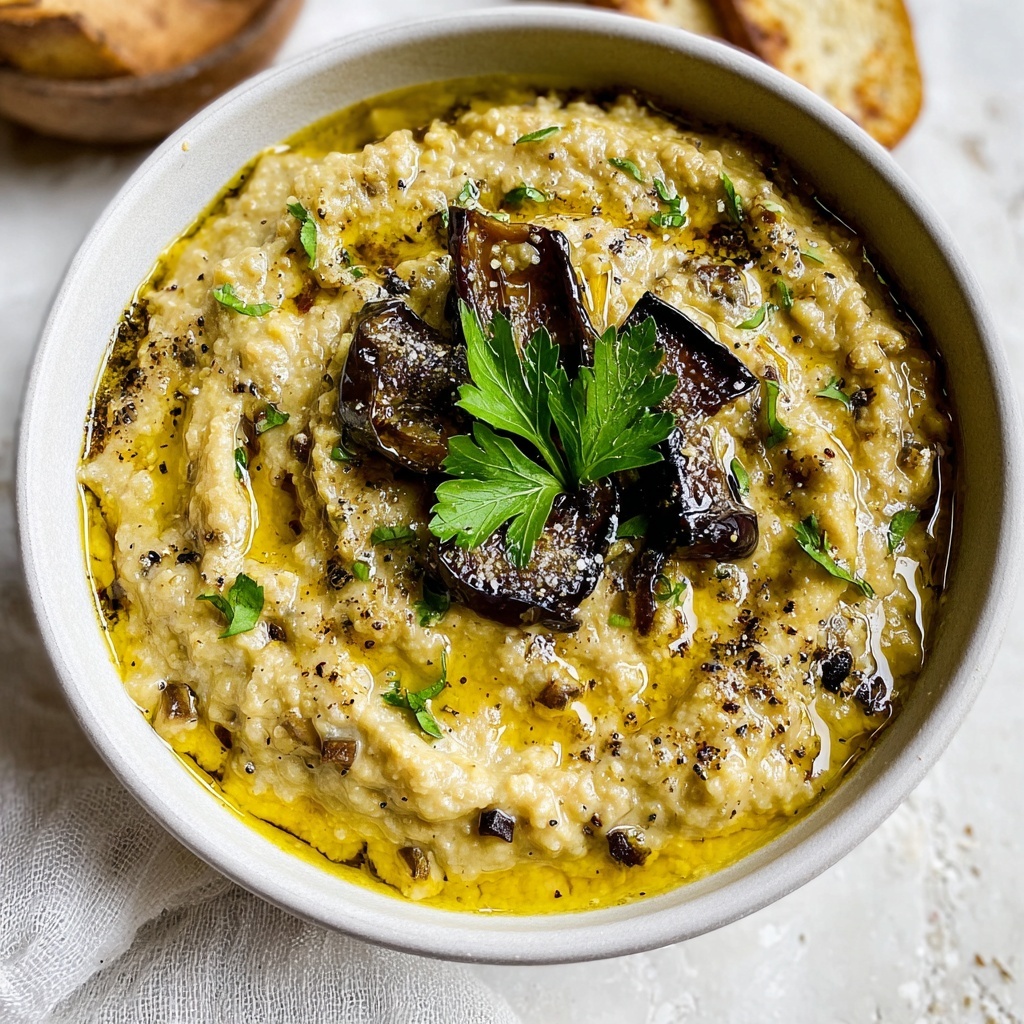 Melitzanosalata (Greek Eggplant Dip) Recipe - Recipe Image