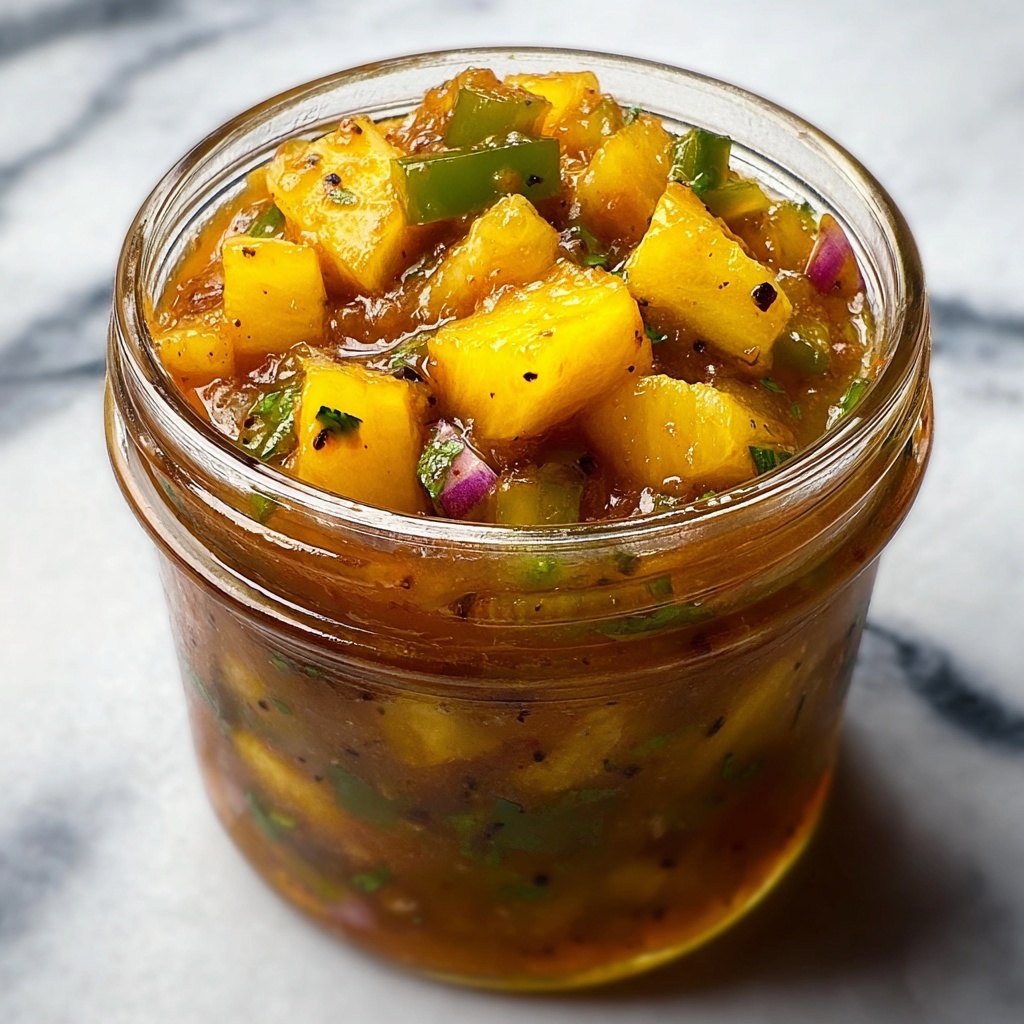 Spicy Pineapple Jalapeño Chutney Recipe - Recipe Image