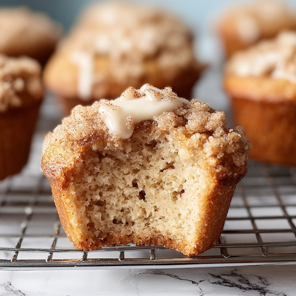 Coffee Cake Greek Yogurt Muffins Recipe - Recipe Image