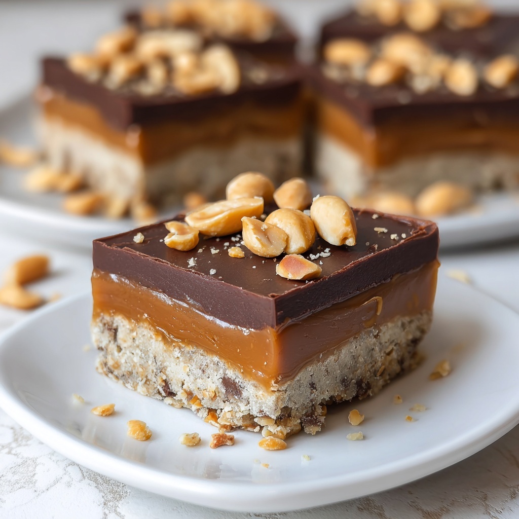 Low-Carb Snickers Bars Recipe - Recipe Image