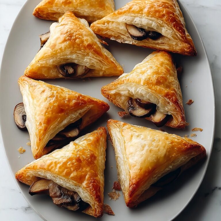 Savory Mushroom Puff Pastry Bites Recipe