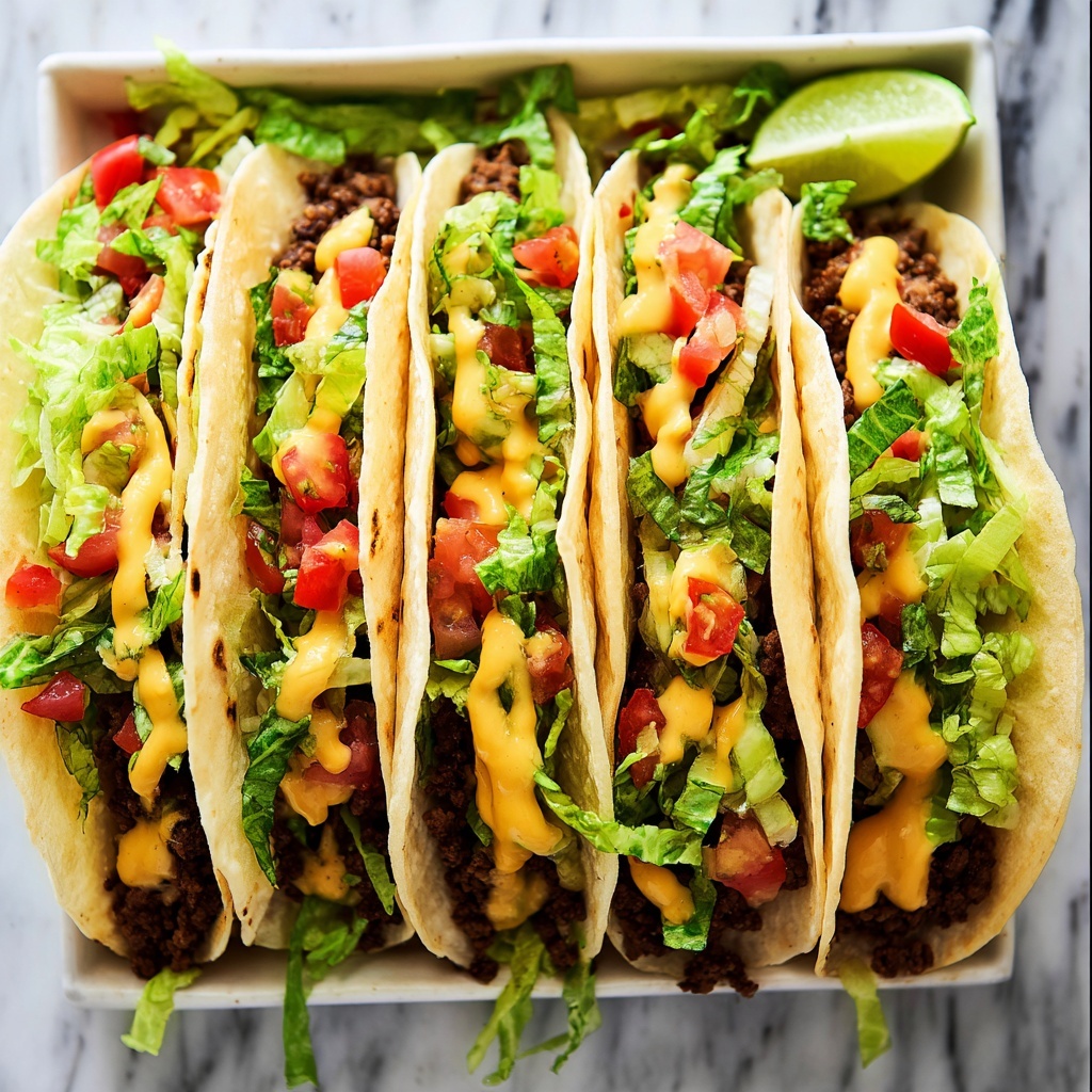 Oven Baked Soft Tacos Recipe - Recipe Image