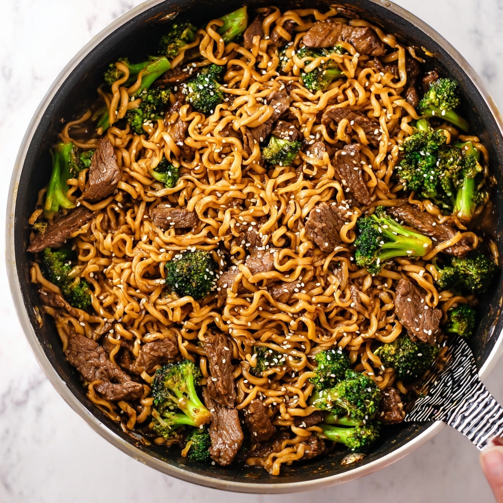 Beef and Broccoli Ramen Recipe - Recipe Image
