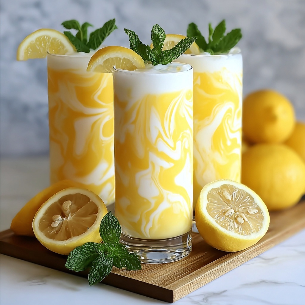 Condensed Milk Lemonade Recipe - Recipe Image