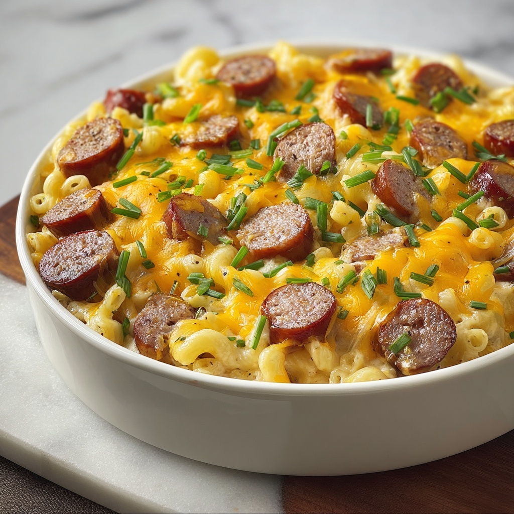 Cheesy Ranch Potatoes and Sausage Recipe - Recipe Image