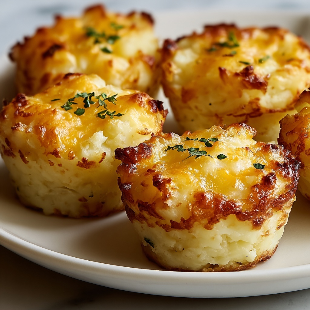 Cheesy Mashed Potato Puffs Recipe - Recipe Image