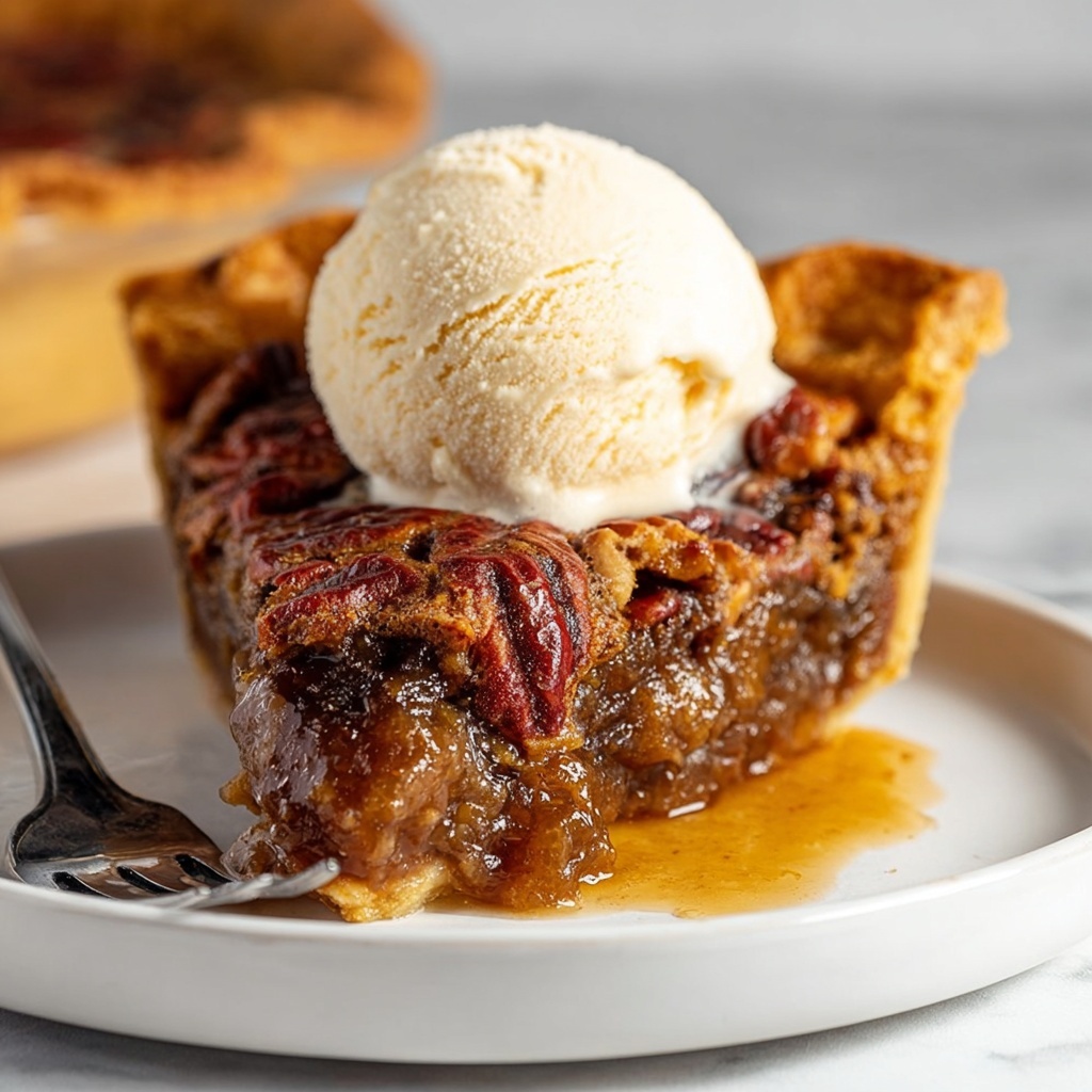 Vegan Pecan Pie (No Corn Syrup) Recipe - Recipe Image