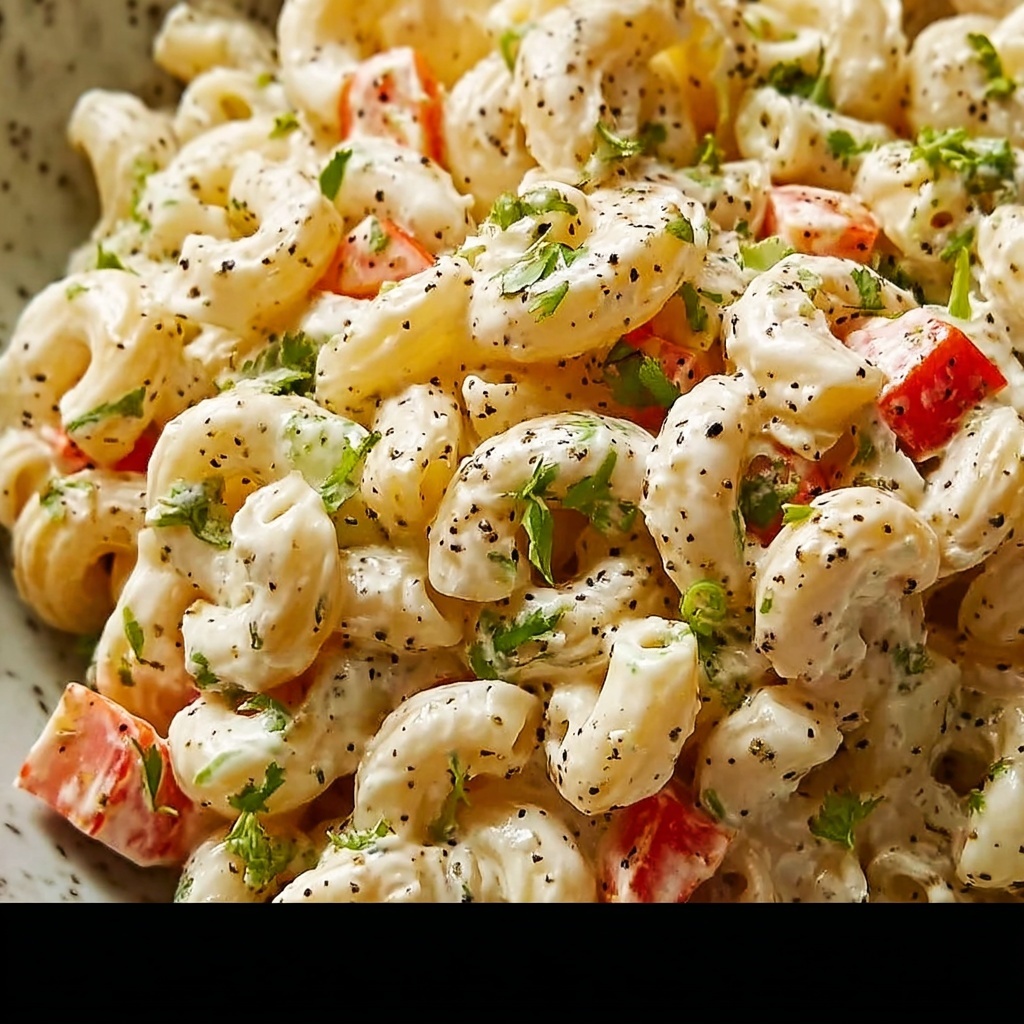 Delicious Cold Macaroni Salad for Easy Summer Picnics Recipe - Recipe Image