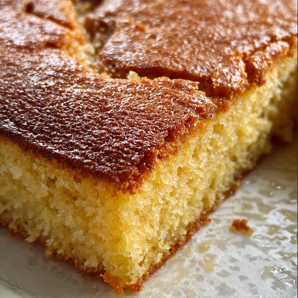 Easy Southern Cornbread with Buttermilk Recipe - Recipe Image