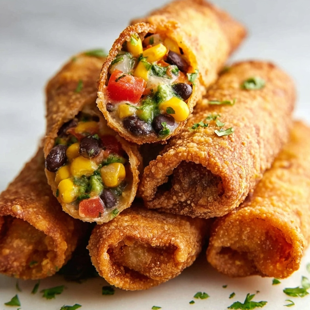 Southwest Chicken Egg Rolls Recipe - Recipe Image