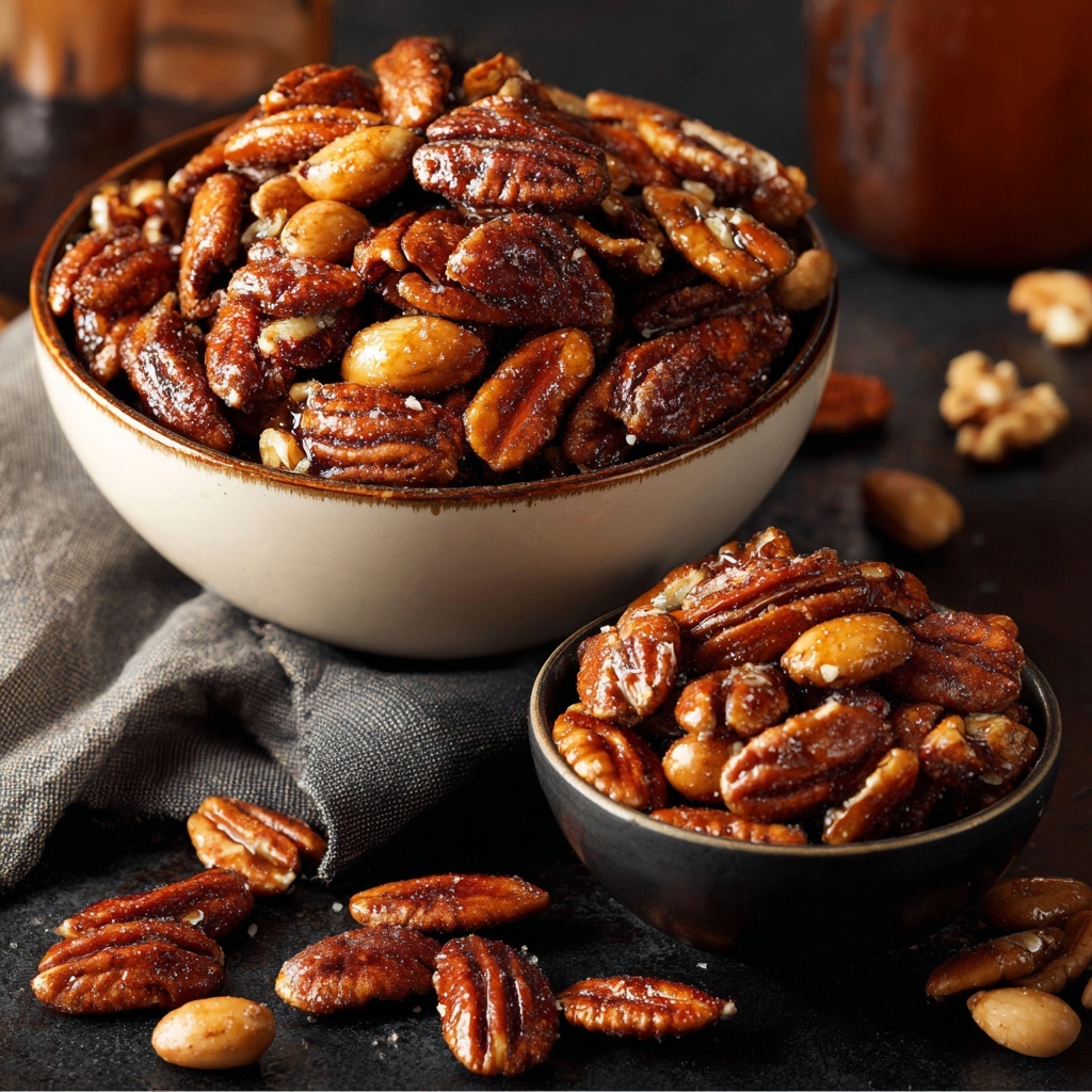 Texan BBQ Candied Nuts Recipe - Recipe Image