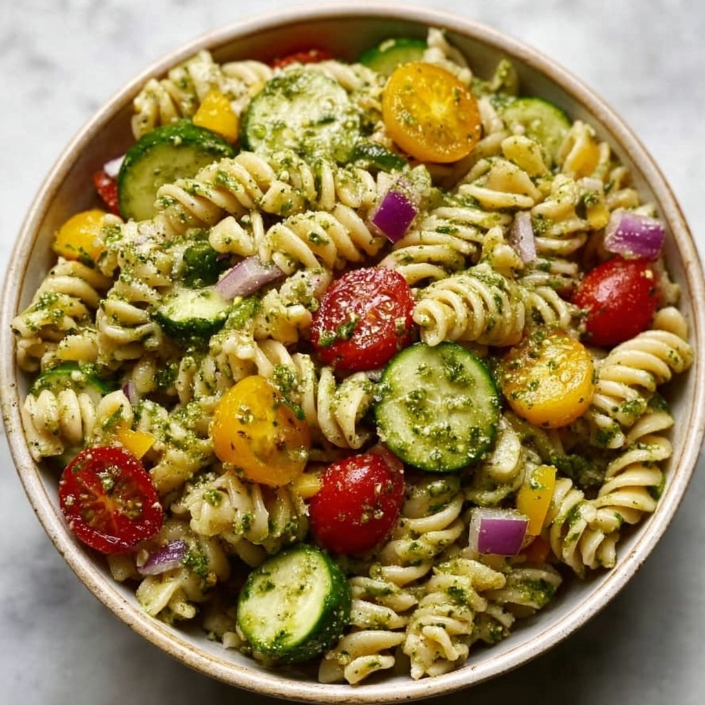 Cilantro Lime Pasta Salad Recipe - Recipe Image