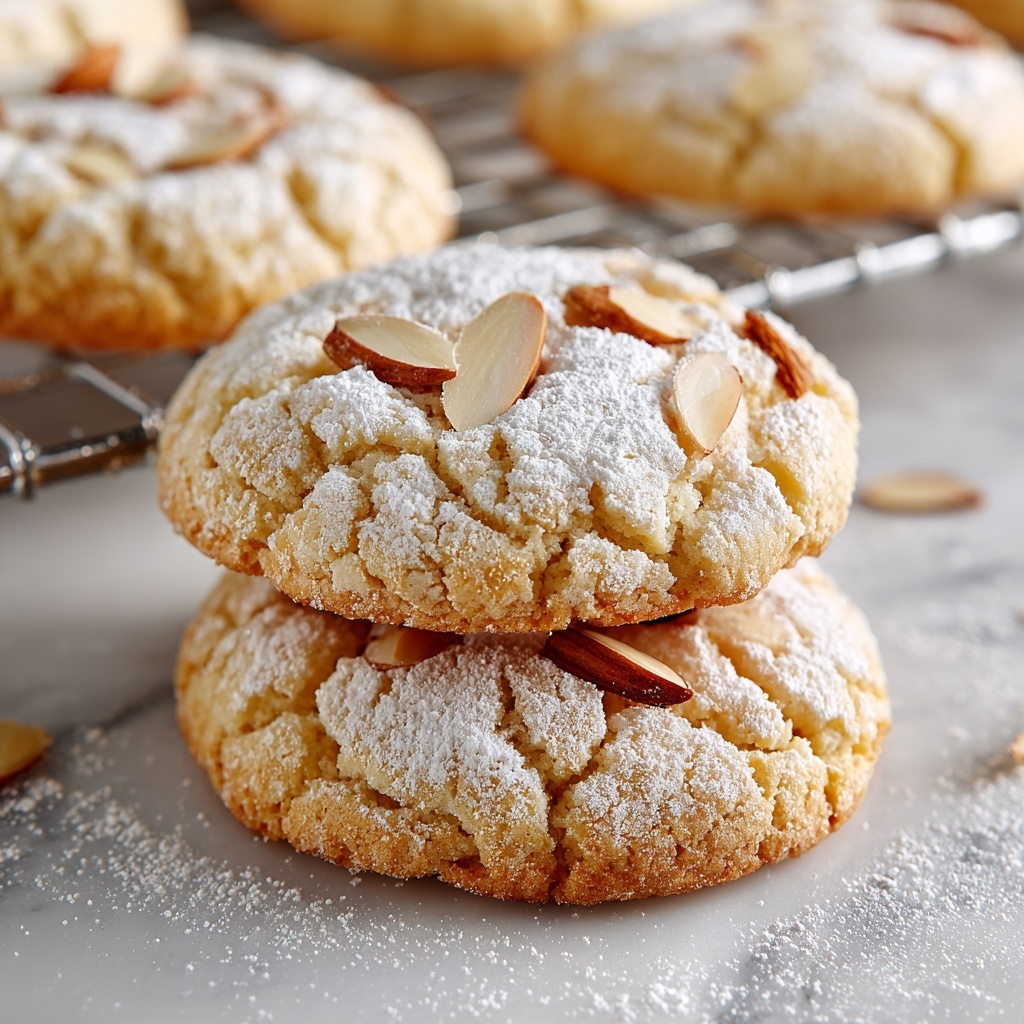 Soft & Chewy Almond Paste Cookies Recipe - Recipe Image