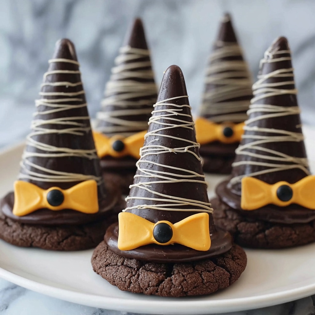 Halloween Witch Hat Cookies Recipe - Recipe Image