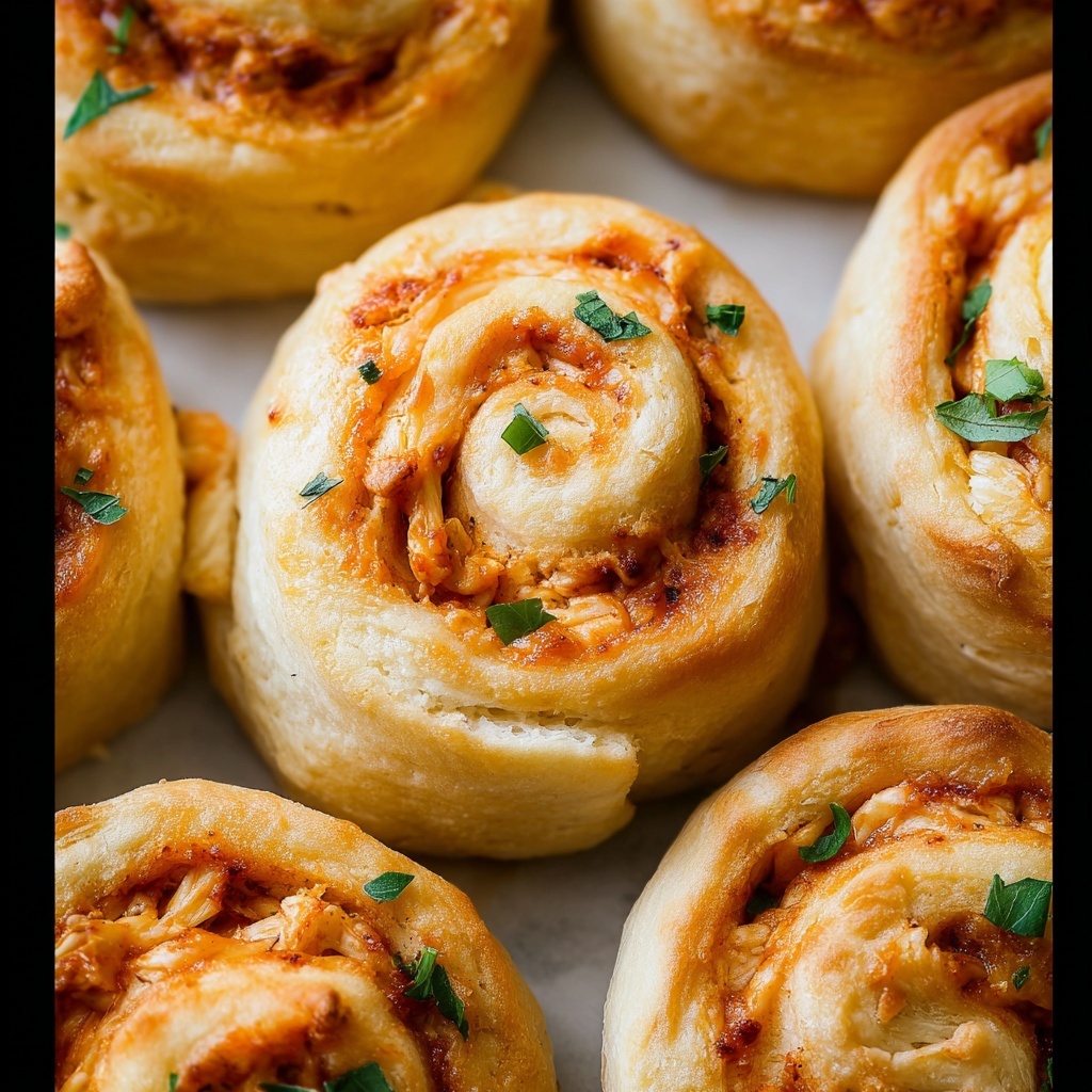 BBQ Chicken Rollups Recipe - Recipe Image