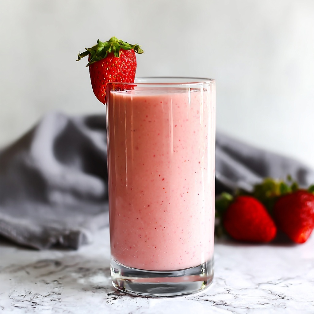 Strawberry Banana Smoothie Recipe - Recipe Image