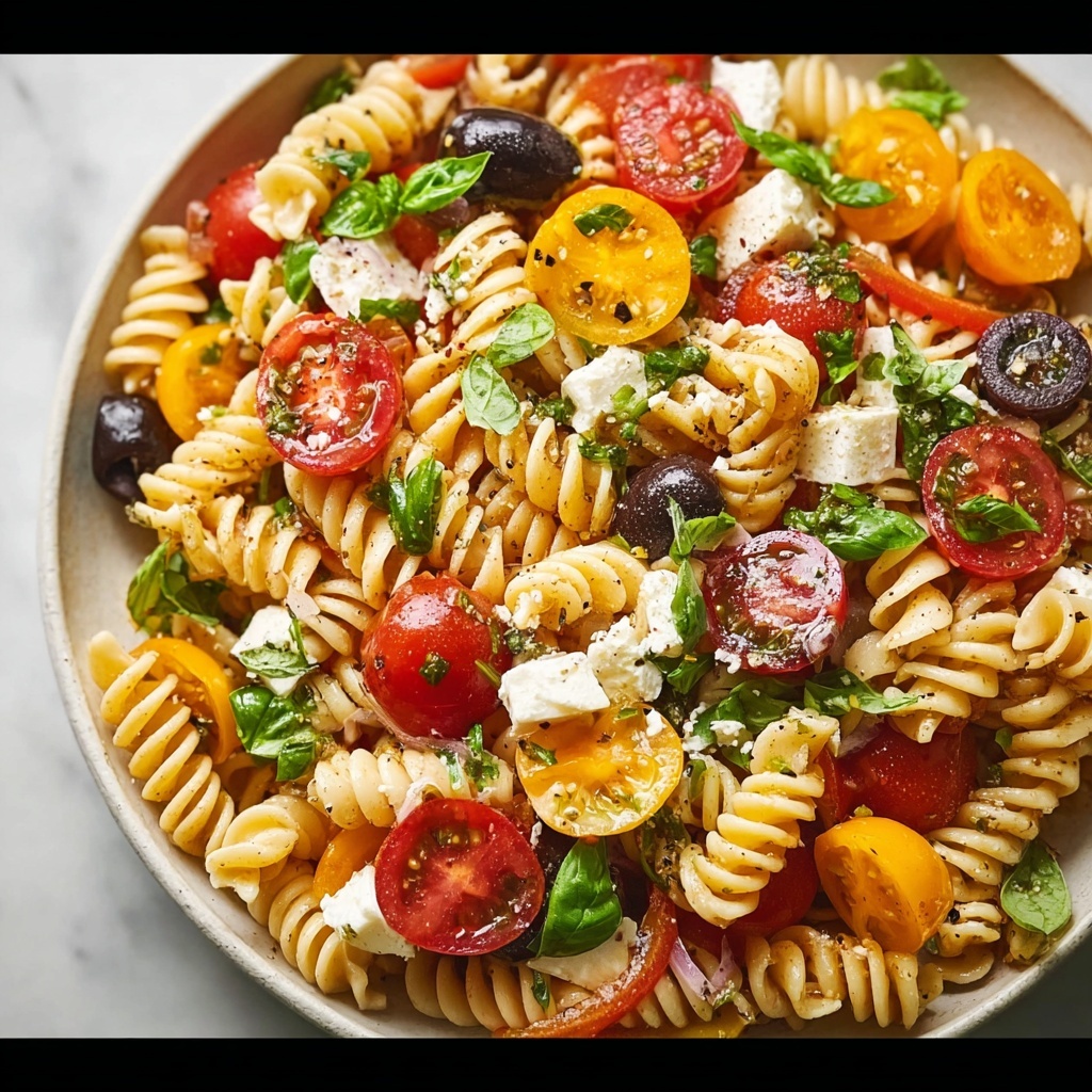 Vibrant Italian Antipasto Pasta Salad Recipe - Recipe Image